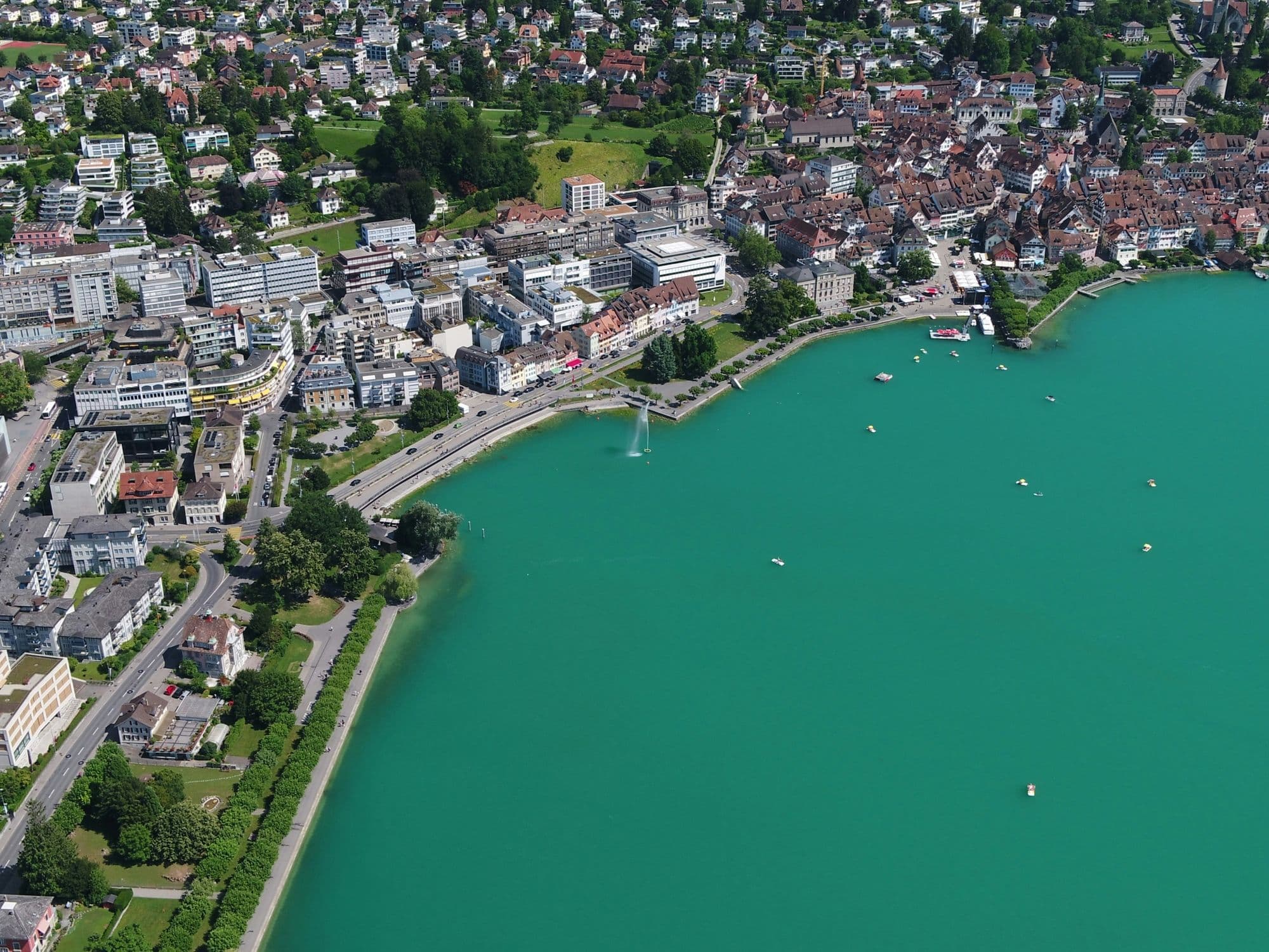 City of Zug Aerial Photo-unsplash