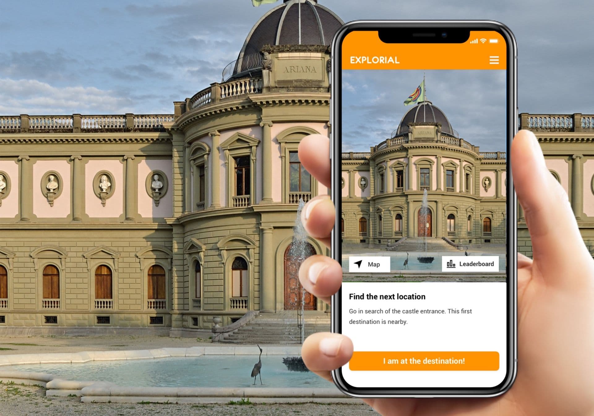 Explorial Geneva: Experience the architecture of the Palais des Nations and discover historical places.