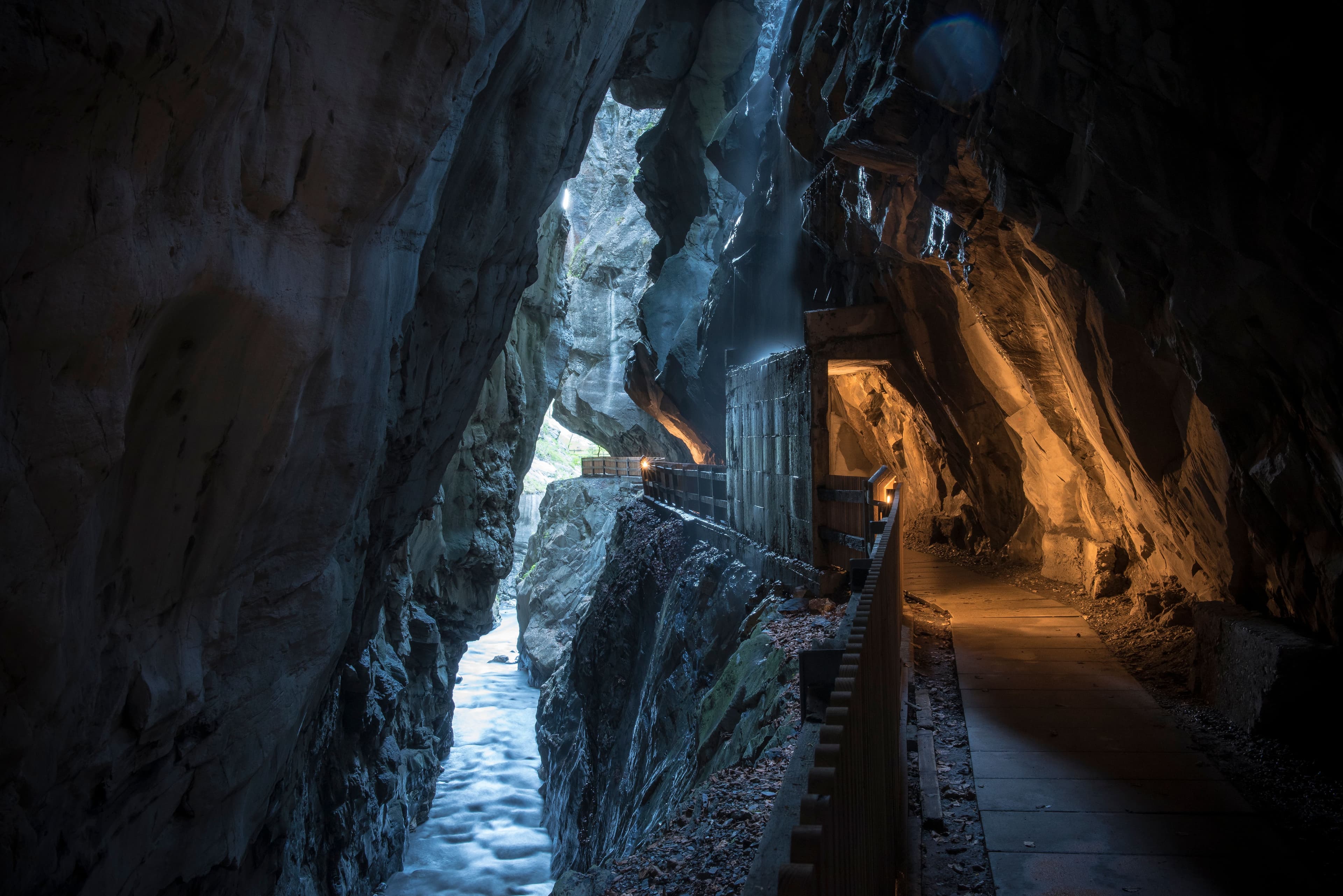 Wine tour, spa, and Tamina Gorge
