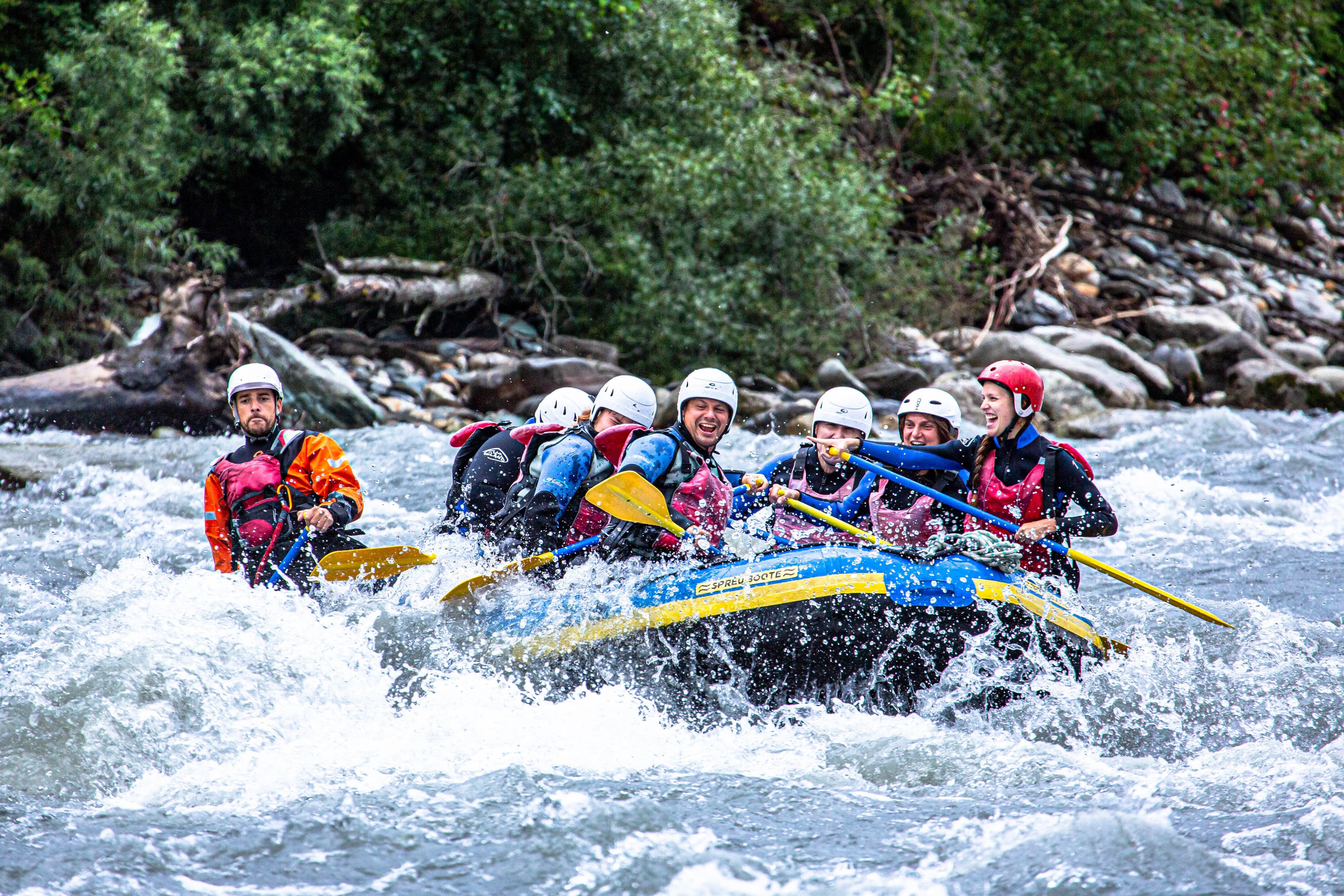 Rafting Tour Vorderrhein with Barbecue 6