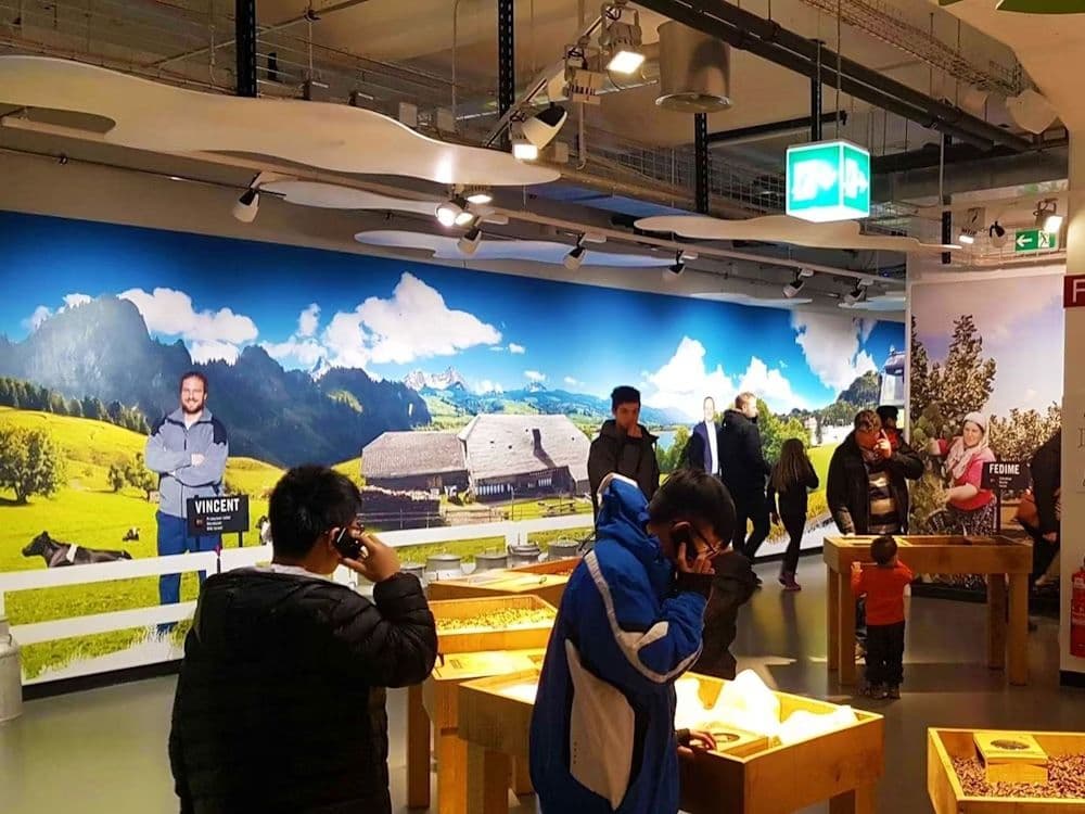 Gruyères: Experience the chocolate factory and discover regional products in a graceful environment.