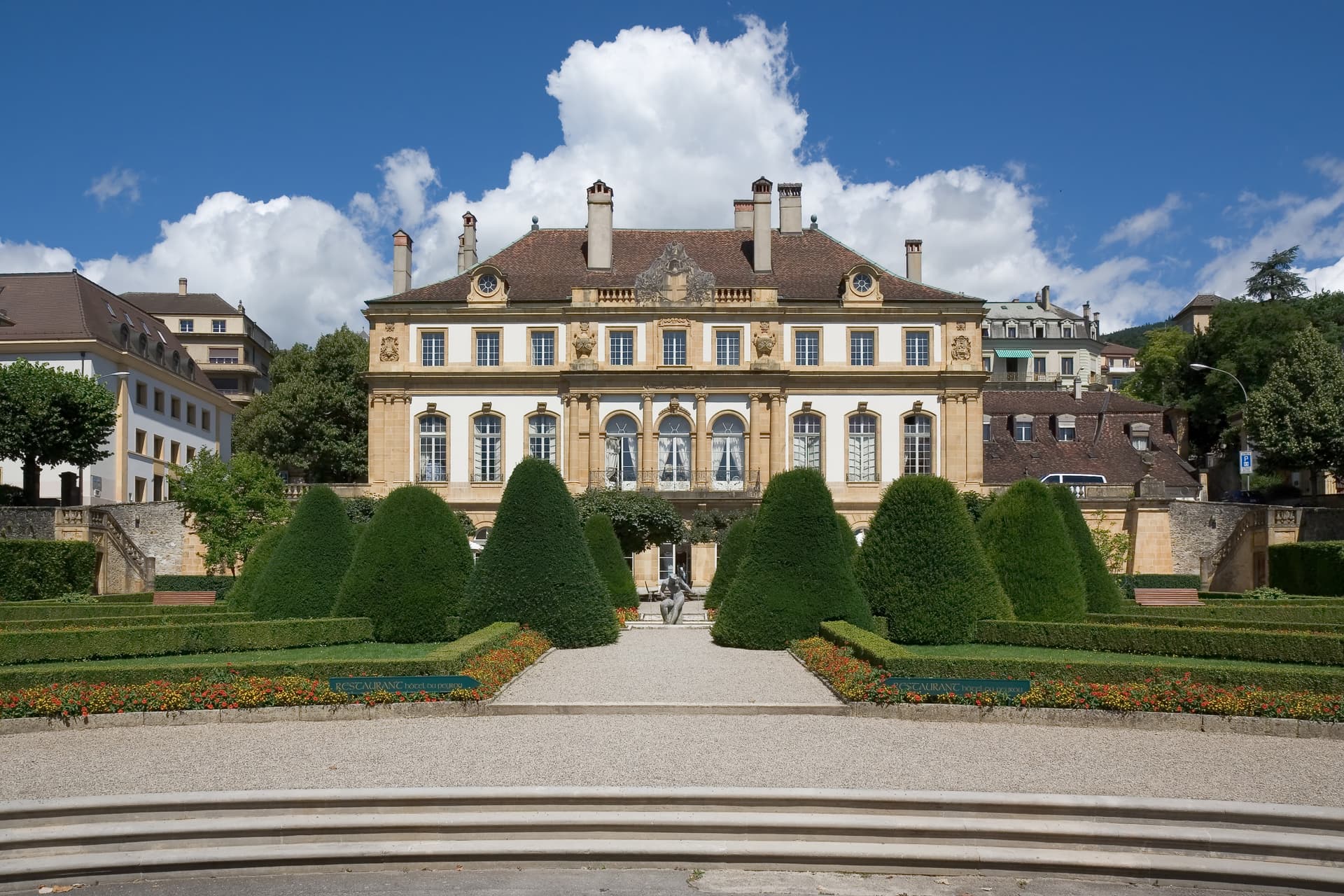 Garden of the Hotel DuPeyrou